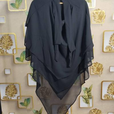 3 Leyar Georgette Hijab